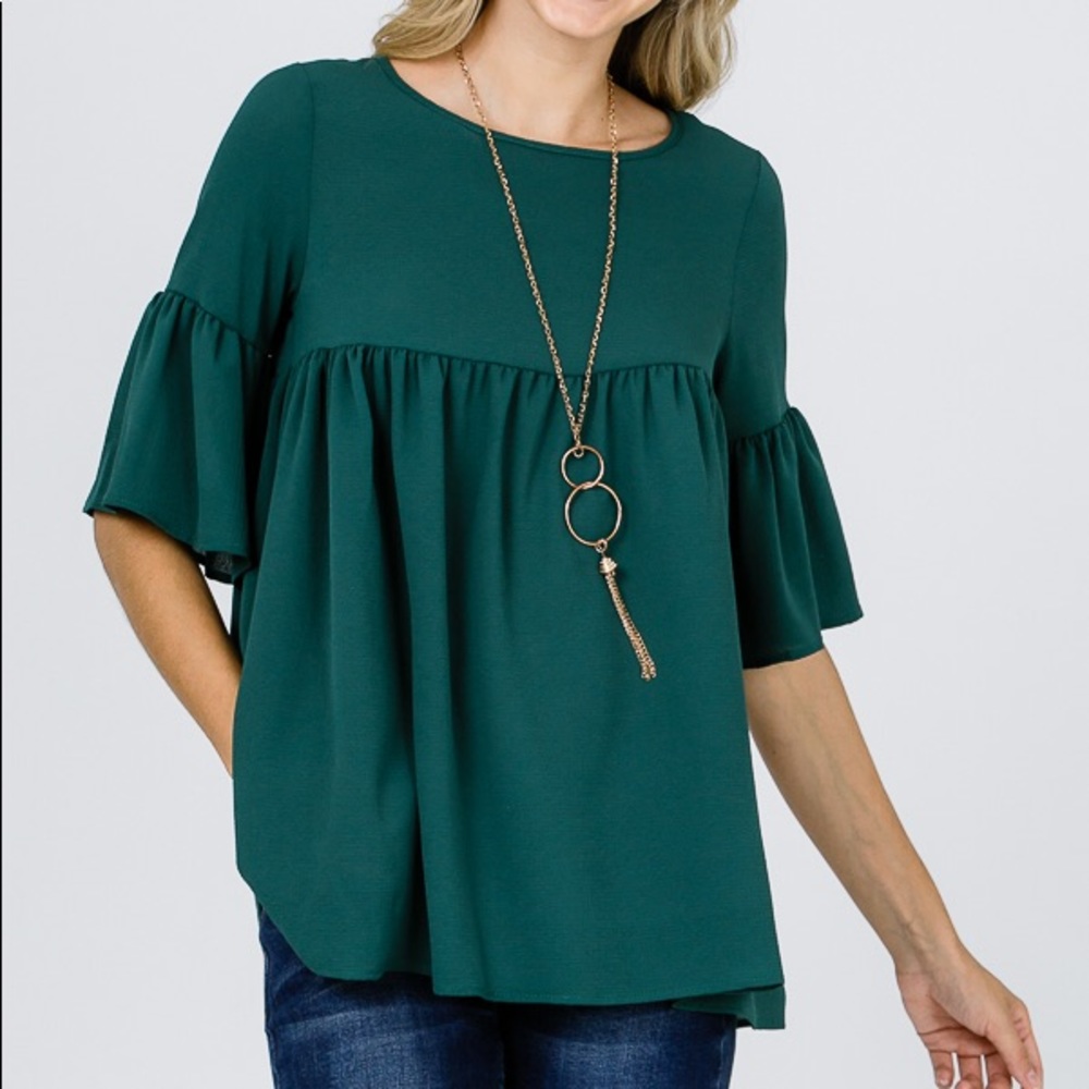 Forest Green Top